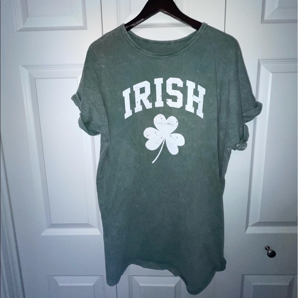 “Irish” Tee shirt dress